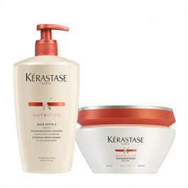 Kerastase Kit Nutritive Irisome Bain 2 Maxi + Masque Grossi