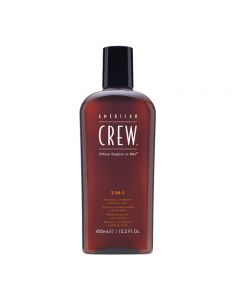 American Crew 3 In 1 Shampoo Conditioner & Body Wash