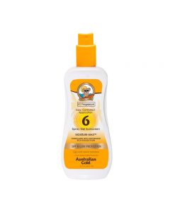Australian Gold Spray Gel Sunscreen CLEAR SPF6 237 ml