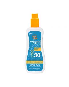 Australian Gold Fresh & Cool Spray Gel Sunscreen SPF30 237 ml