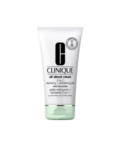 Clinique All About Clean 2-in-1 Cleansing + Exfoliating Jelly Anti-Pollution All Skin Types 150 ml