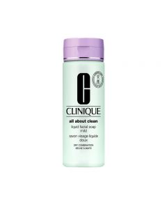 Clinique All About Clean Liquid Facial Soap Mild Dry Combination 200 ml