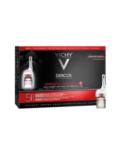 Vichy Dercos Technique Men Aminexil Clinical 5 Multi-Target Anti-Hair Loss Treating Care 21 x 6 ml