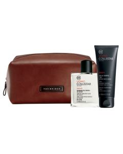 Collistar Kit Uomo Shave Dopobarba Pelli Sensibili 100 ml + Body Doccia-Shampoo 3 In 1 100 ml + Travel-Bag THE BRIDGE