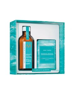 Moroccanoil Cleanse and Style Duo Light