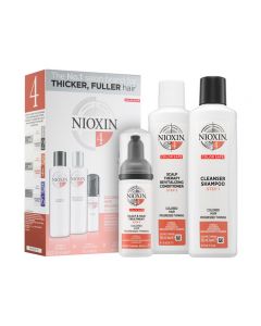 Nioxin Kit Sistema 4 Trifasico Shampoo + Conditioner + Trattamento