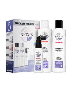 Nioxin Kit Sistema 5 Trifasico Shampoo + Conditioner + Trattamento