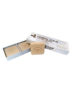 Saponificio Varesino Coffee Mineral Scrub Exfoliating Soap 3 x 100 g