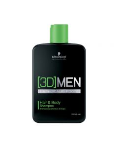 Schwarzkopf Professional [3D]Men Hair & Body Shampoo