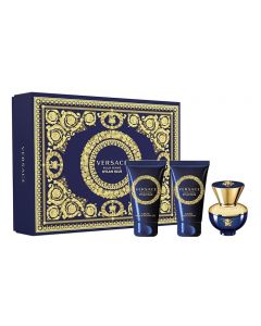Versace Pour Femme Dylan Blue Gift Set Eau De Parfum 50 ml + Bath & Shower Gel 50 ml + Body Lotion 50 ml
