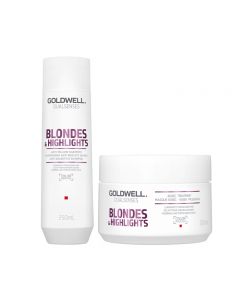 Goldwell. Kit Dualsenses Blondes & Highlights Shampoo + Maschera