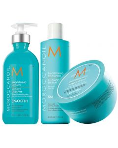 Moroccanoil Kit Smoothing Shampoo + Mask + Lozione