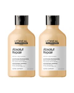 L'Oreal Professionnel Kit Serie Expert Absolut Repair Professional Shampoo 300 ml x 2