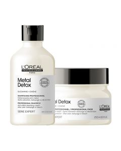 L'Oreal Professionnel Kit Serie Expert Metal Detox Professional Shampoo + Mask