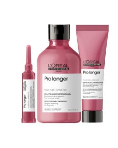 L'Oreal Professionnel Kit Serie Expert Pro Longer Professional Shampoo + Trattamento in Crema e Fiala