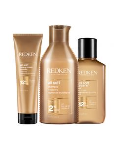 Redken Kit All Soft Shampoo + Mask + Olio