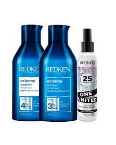 Redken Kit Extreme Shampoo e Conditioner + Trattamento