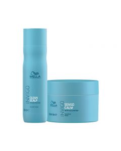 Wella Kit Invigo Clean Scalp Shampoo + Senso Calm Mask