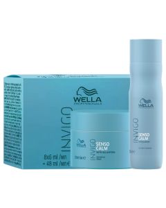 Wella Kit Invigo Senso Calm Shampoo + Mask + Trattamento
